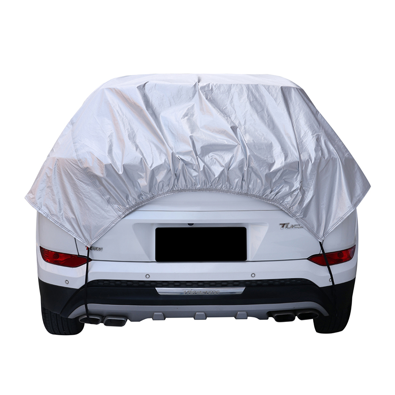 Halvt bilovertræk af polyestertaft beskytter din forrude og dit tag